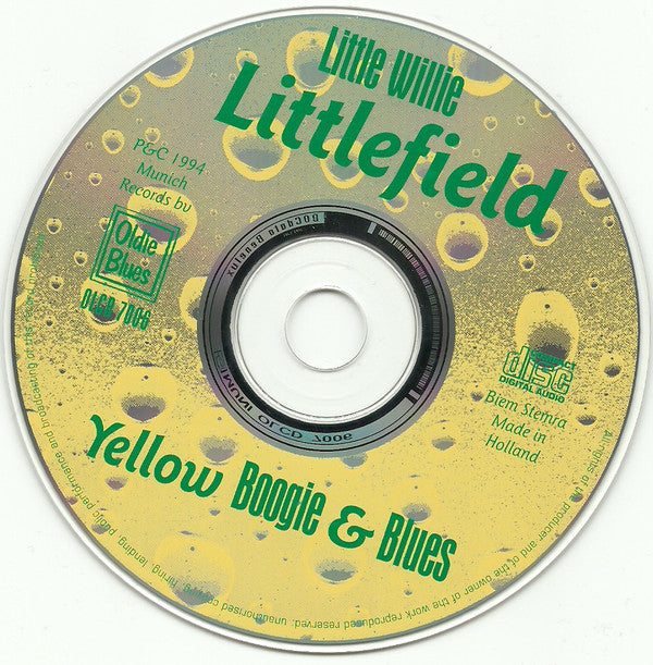 Little Willie Littlefield : Yellow Boogie & Blues (CD, Album)