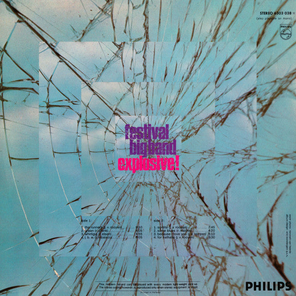Festival Big Band : Explosive! (LP, Album, gat)