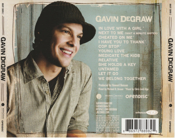 Gavin DeGraw : Gavin DeGraw (CD, Album, Enh)