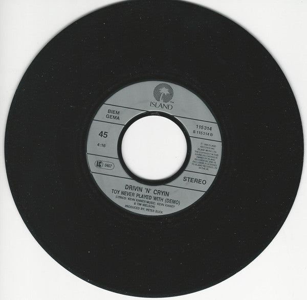 Drivin' N' Cryin' : Fly Me Courageous (7", Single)