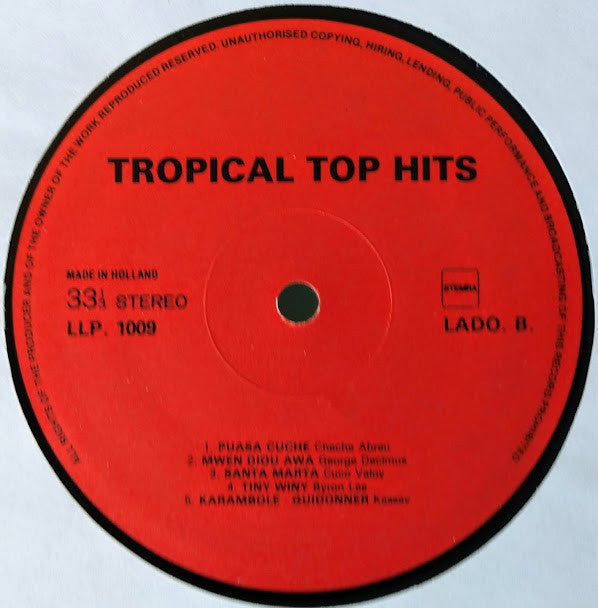 Various : Tropical Top Hits (LP, Comp)