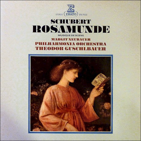 Franz Schubert - Margit Neubauer, Philharmonia Orchestra, Theodor Guschlbauer : Rosamunde (Musique De Scene) (LP)