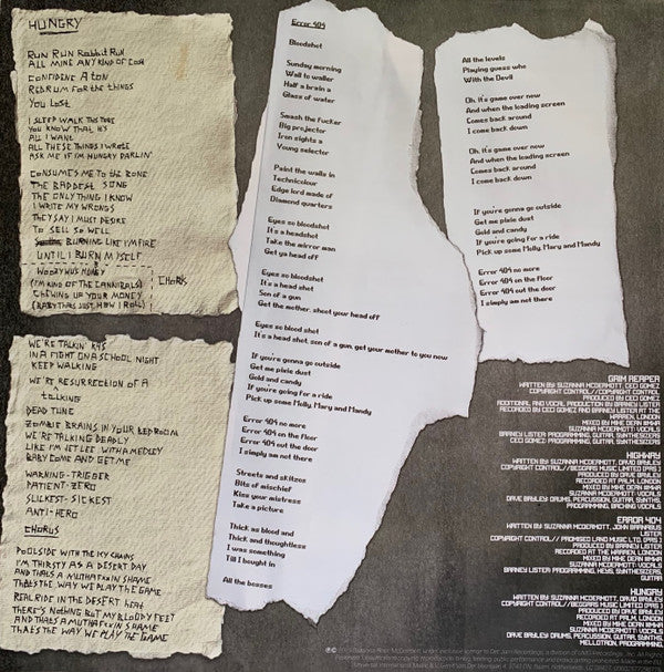 Suzi Wu : Error 404 (10", EP)