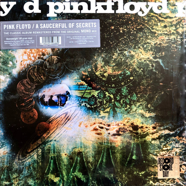 Pink Floyd : A Saucerful Of Secrets (LP, Album, RSD, Mono, Ltd, RE, RM, 180)