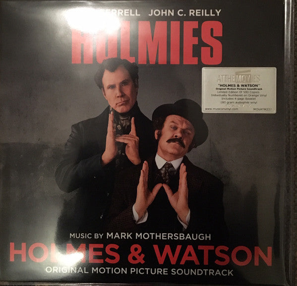 Mark Mothersbaugh : Holmes & Watson (Original Motion Picture Soundtrack) (LP, Ltd, Num, Ora)