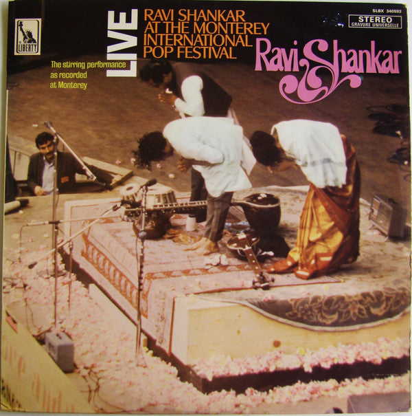 Ravi Shankar : Ravi Shankar At The Monterey International Pop Festival (LP, Album)