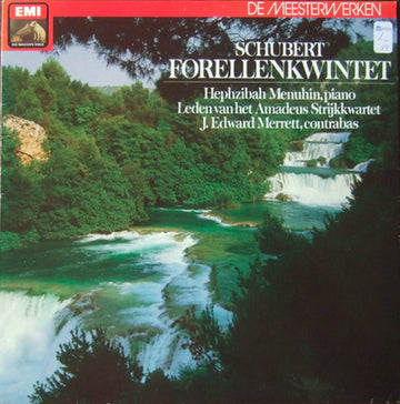 Franz Schubert, Hephzibah Menuhin, Norbert Brainin, Peter Schidlof, Martin Lovett, James Merrett : Forellenkwintet (LP, RE)