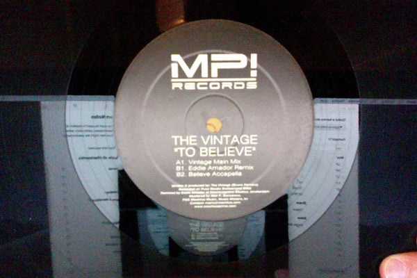 The Vintage : To Believe (12", Promo)
