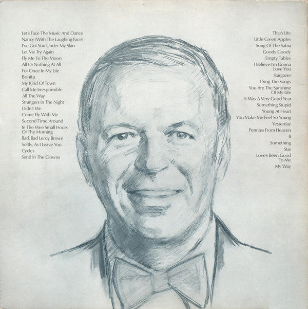 Frank Sinatra : Portrait Of Sinatra: Forty Songs From The Life Of A Man (2xLP, Comp, Gat)