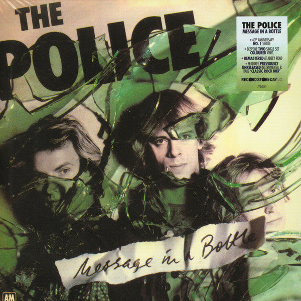 The Police : Message In A Bottle (7", Single, RE, Gre + 7", Single, Blu + RSD, Ltd, )