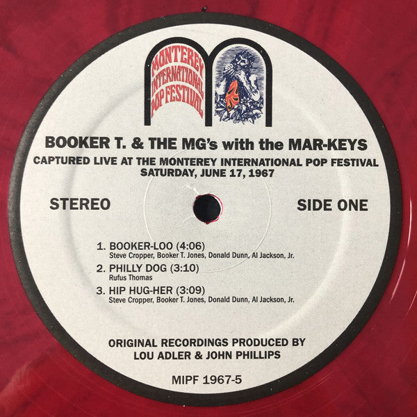 Otis Redding With Booker T & The MG's And The Mar-Keys : Captured Live At The Monterey International Pop Festival (Do It Just One More Time!) (LP, Album, RSD, Ltd, RM, Red)