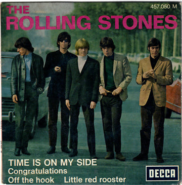 The Rolling Stones : Time Is On My Side (7", EP, Mono, RP)