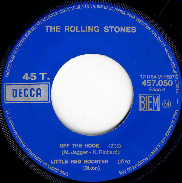 The Rolling Stones : Time Is On My Side (7", EP, Mono, RP)