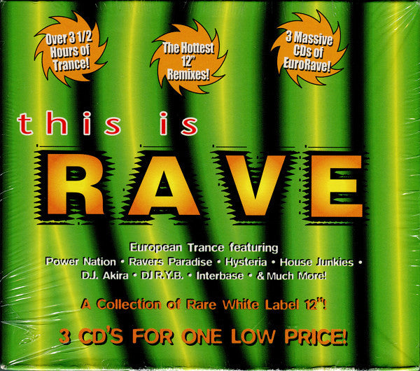 Claus Larsen (4) : This Is Rave (3xCD, Comp)