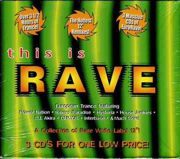 Claus Larsen (4) : This Is Rave (3xCD, Comp)