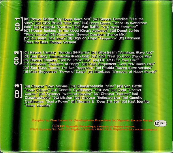 Claus Larsen (4) : This Is Rave (3xCD, Comp)