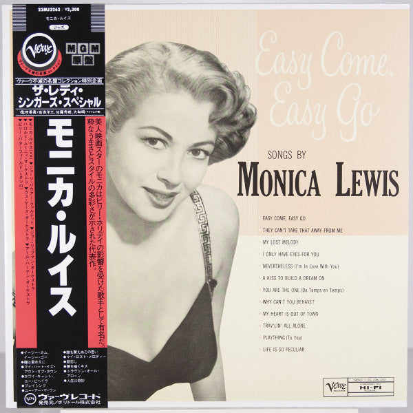 Monica Lewis : Easy Come, Easy Go (LP, Mono, RE)