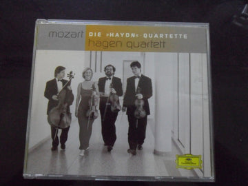 Wolfgang Amadeus Mozart, Hagen Quartett : Die "Haydn"-Quartette (3xCD)