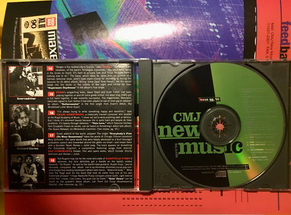 Various : CMJ New Music Monthly Volume 56 April 1998 (CD, Comp, Promo)