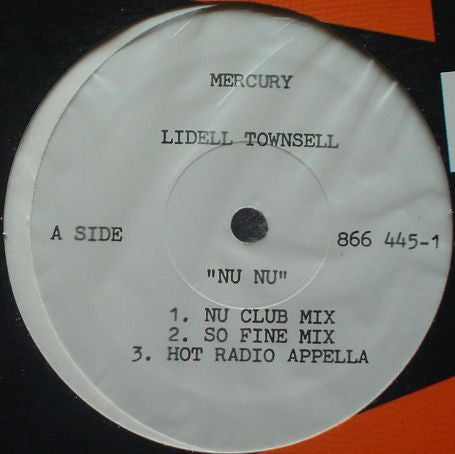 Lidell Townsell : Nu Nu (12", Single, Promo)