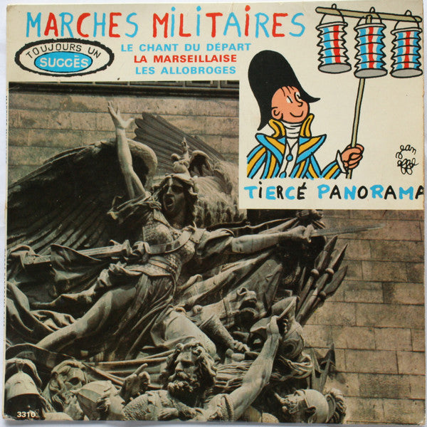 Grand Orchestre De Musique Militaire De Paris, Pierre Ollivier : Marches Militaires (7", Single)