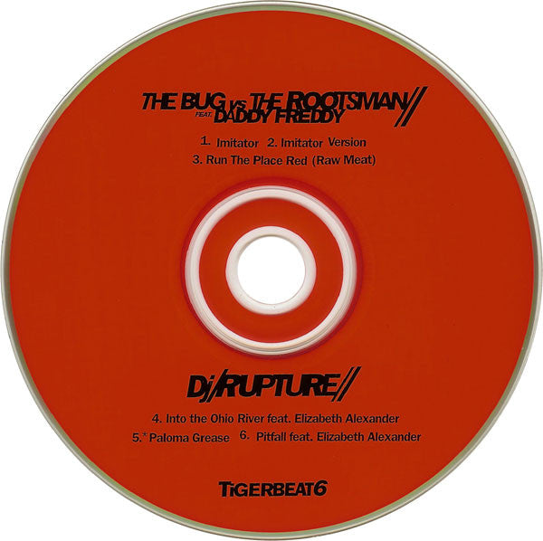 The Bug Vs The Rootsman / DJ /rupture : Split EP (CD, EP)