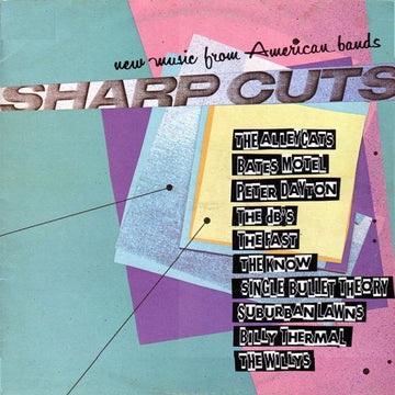 Various : Sharp Cuts - New Music From American Bands (LP, Comp)