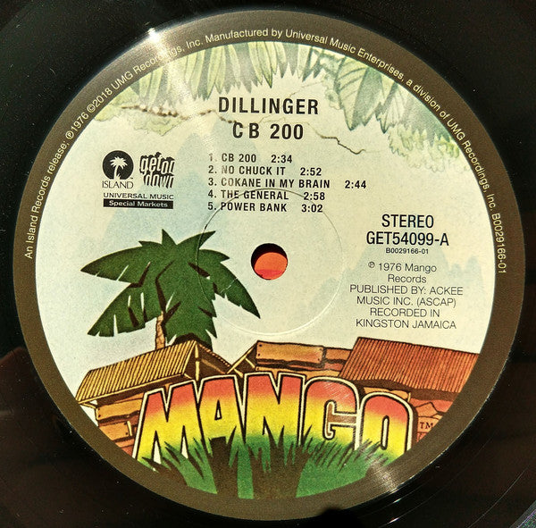 Dillinger : CB 200 (LP, Album, RSD, RE)