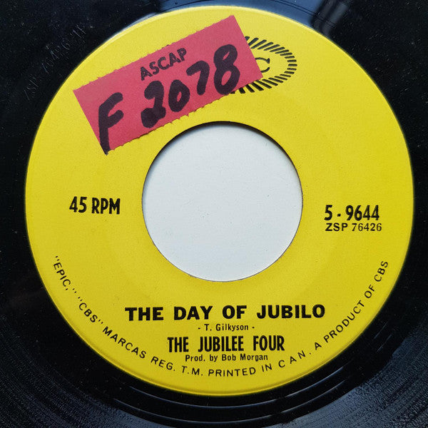 Jubilee Four : The Day Of Jubilo / Long John (7", Single)