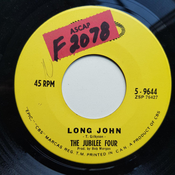 Jubilee Four : The Day Of Jubilo / Long John (7", Single)