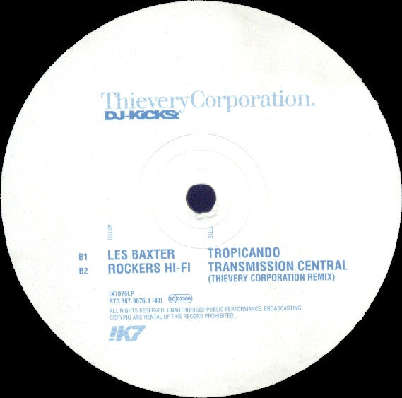 Thievery Corporation : DJ-Kicks: (3xLP, Comp)