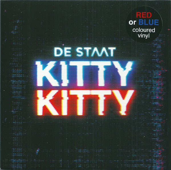De Staat : Kitty Kitty  (7", RSD, Single, Ltd, Blu)