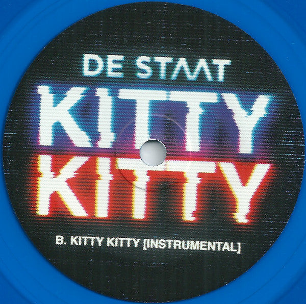 De Staat : Kitty Kitty  (7", RSD, Single, Ltd, Blu)