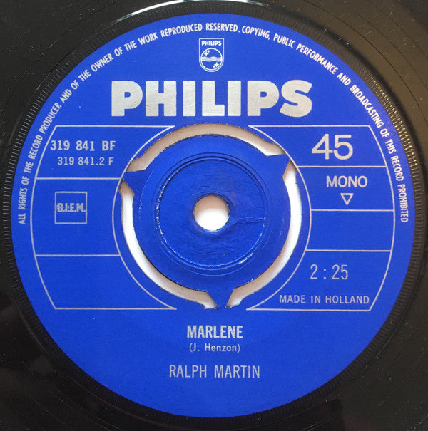 Ralph Martin (5) : Sunday Morning (7", Single)