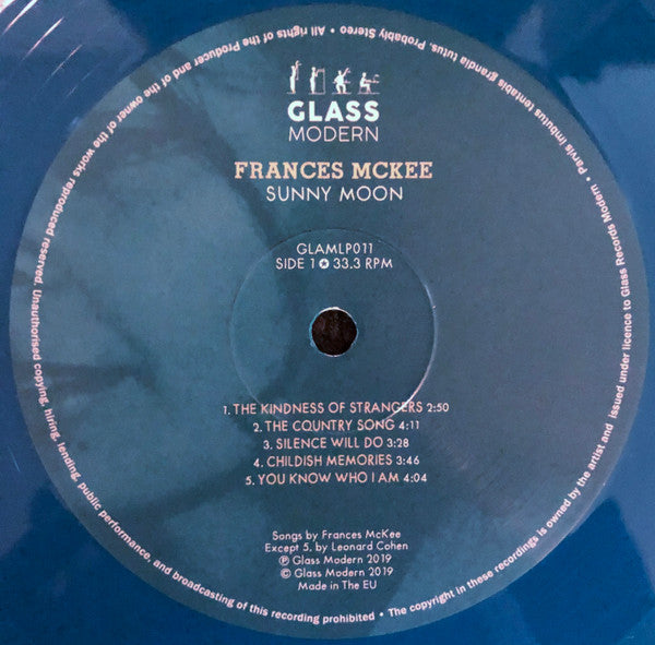 Frances McKee : Sunny Moon (LP, RE, RM, Blu)