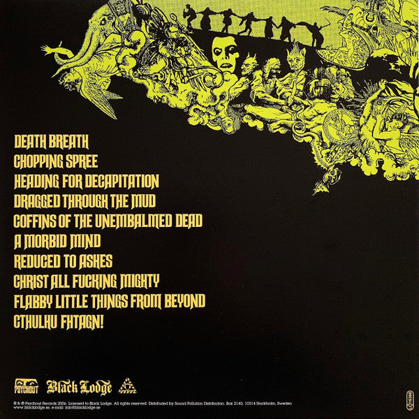 Death Breath : Stinking Up The Night (LP, Album, Dlx, RE, Yel)