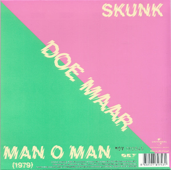 Doe Maar : De Bom (7", RSD, Single, Num, Yel)
