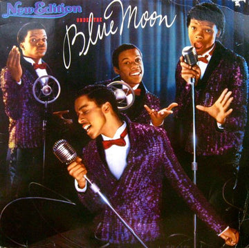 New Edition : Under The Blue Moon (LP, Album)