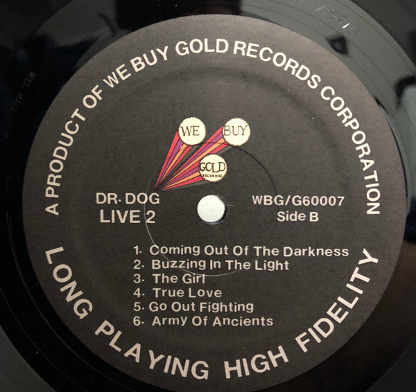 Dr. Dog : Live 2 (LP, Album, RSD, Ltd)