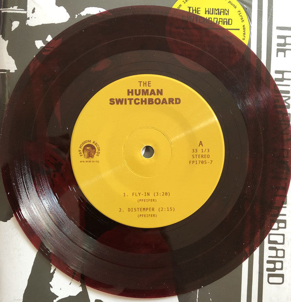 The Human Switchboard : Fly-In (7", EP, RSD, Ltd, RE, Red)