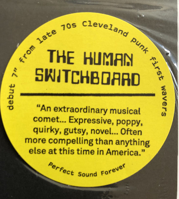 The Human Switchboard : Fly-In (7", EP, RSD, Ltd, RE, Red)
