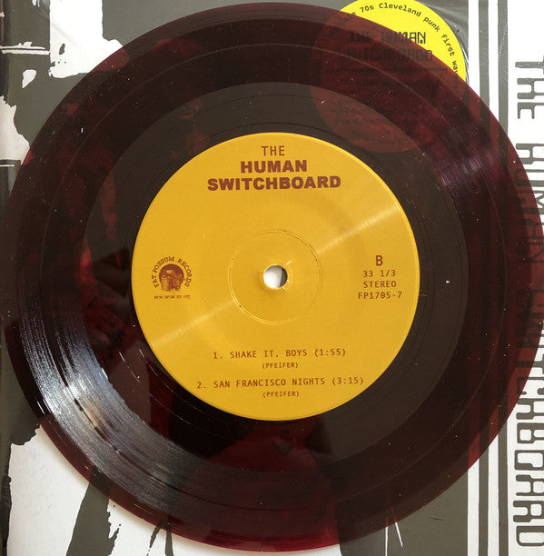 The Human Switchboard : Fly-In (7", EP, RSD, Ltd, RE, Red)