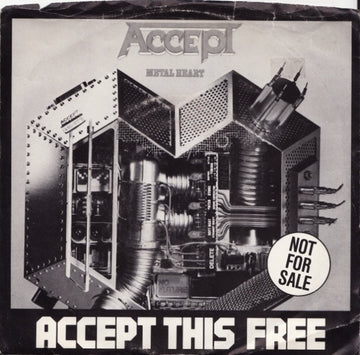 Accept : Accept This Free (7", Promo)