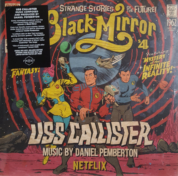 Daniel Pemberton : Black Mirror - USS Callister (Original Soundtrack) (2xLP, Album, RSD, Ltd, Red)