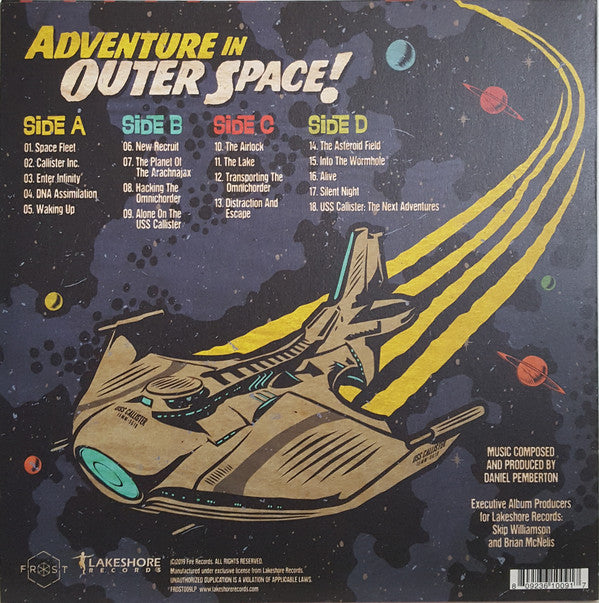 Daniel Pemberton : Black Mirror - USS Callister (Original Soundtrack) (2xLP, Album, RSD, Ltd, Red)