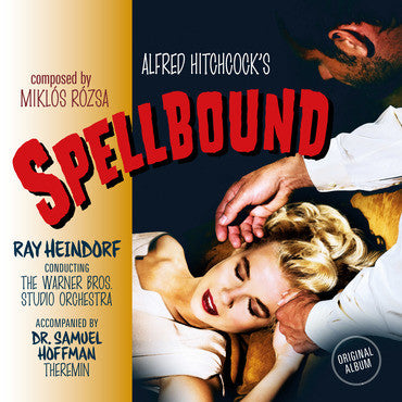 Ray Heindorf Conducting The Warner Bros. Studio Orchestra Accompanied By Dr. Samuel J. Hoffman, Miklós Rózsa : Alfred Hitchcock's Spellbound (LP, Album, Ltd, RE, RM, Red)