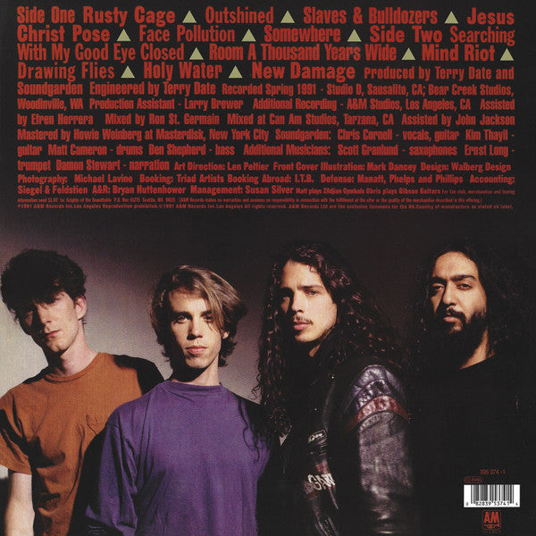 Soundgarden : Badmotorfinger (LP, Album, RE)