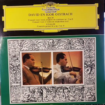 Johann Sebastian Bach, Antonio Vivaldi, David Oistrach, Igor Oistrach, Georg Fischer, Kammerorchester Der Musikvereinigung Der Wiener Symphoniker, Royal Philharmonic Orchestra : David en Igor Oistrach (LP, Comp, Club)