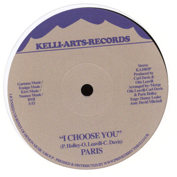 Paris (6) : I Choose You / Punkin Funkin (12", Maxi, RSD, RE)