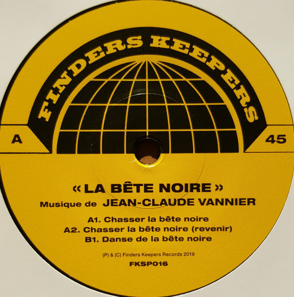 Jean-Claude Vannier : La Bête Noire (7", RSD)